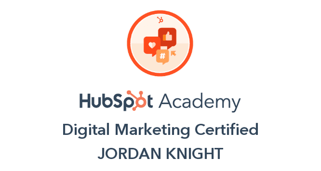 HubSpot Digital Marketing Certified